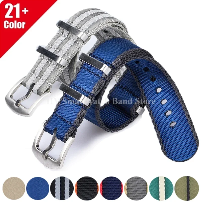 Best Elegance Nylon 26 mm Watch Band Replacement COL-VET-OSU_K0033960