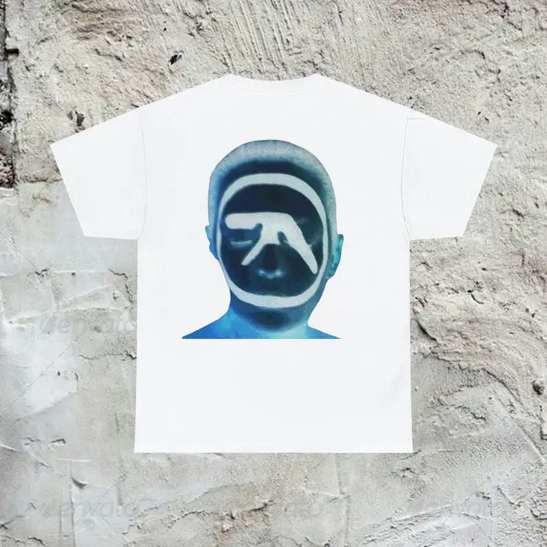 Hiphop Rap Vintage Y2K T-Shirt In Cotone Pesante Drill Da Donna Streetwear Fashion Underground Cool Punk Aphex Twin