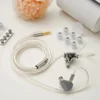 TANCHJIM Origin DMT5 Dynamic Driver Wired In-Ear HiFi Earphones Diaphragm Monitor Headphone with 2Pin Cable Detachable 0.78mm 5