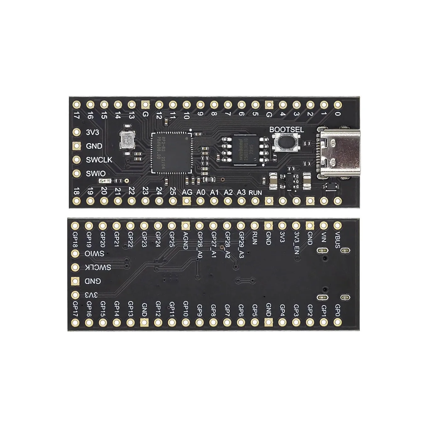 YD-RP2040 RP2040 RP2 Raspberry Pi core board compatible with Raspberry Pi Pico Micropython