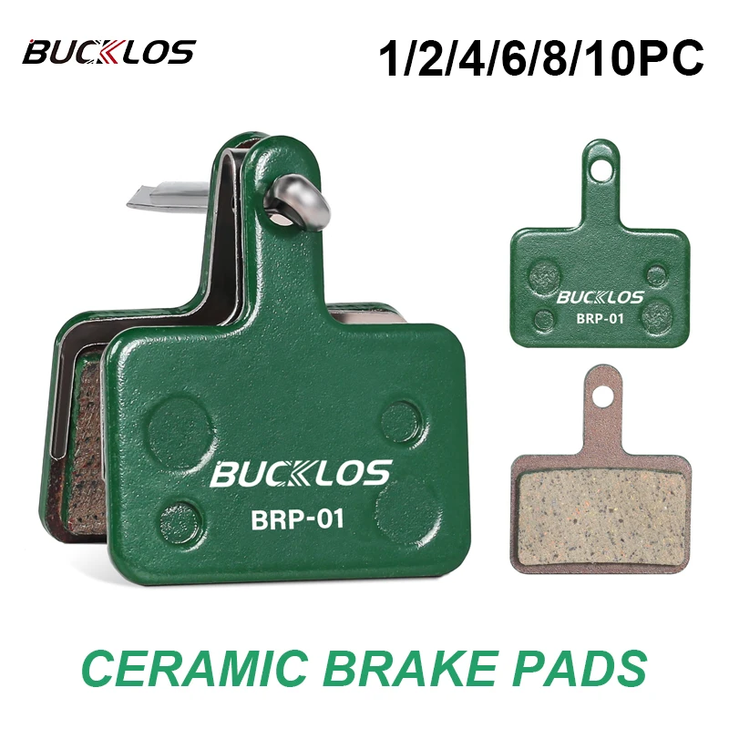 BUCKLOS Ceramic Bike Brake Pads MTB Hydarulic Disc Pads for SHIMANO MT200 Mountain Road Bike Brake Pad B01S B05S