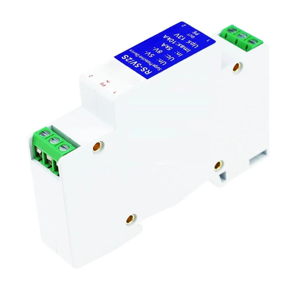 RS485 Signal Lightning Arrester 4-20mA Analog Control Signal Surge Protector 5V