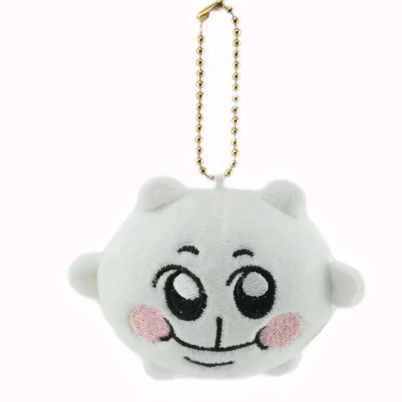7cm Cartoon Soft Chimitan Keychain Cute Plush Bear Keyring For Women Rabbit Frog Doll Keychain Backpack Pendant Ornaments Girls 3
