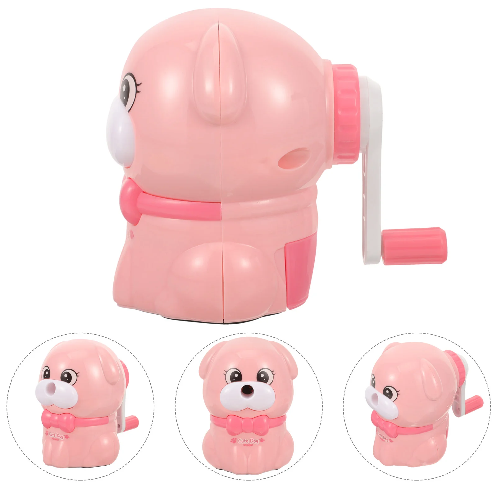 

Puppy Pencil Sharpener Manual Kids Dog Compact Sharpeners Mechanical Accessory Accessories Small