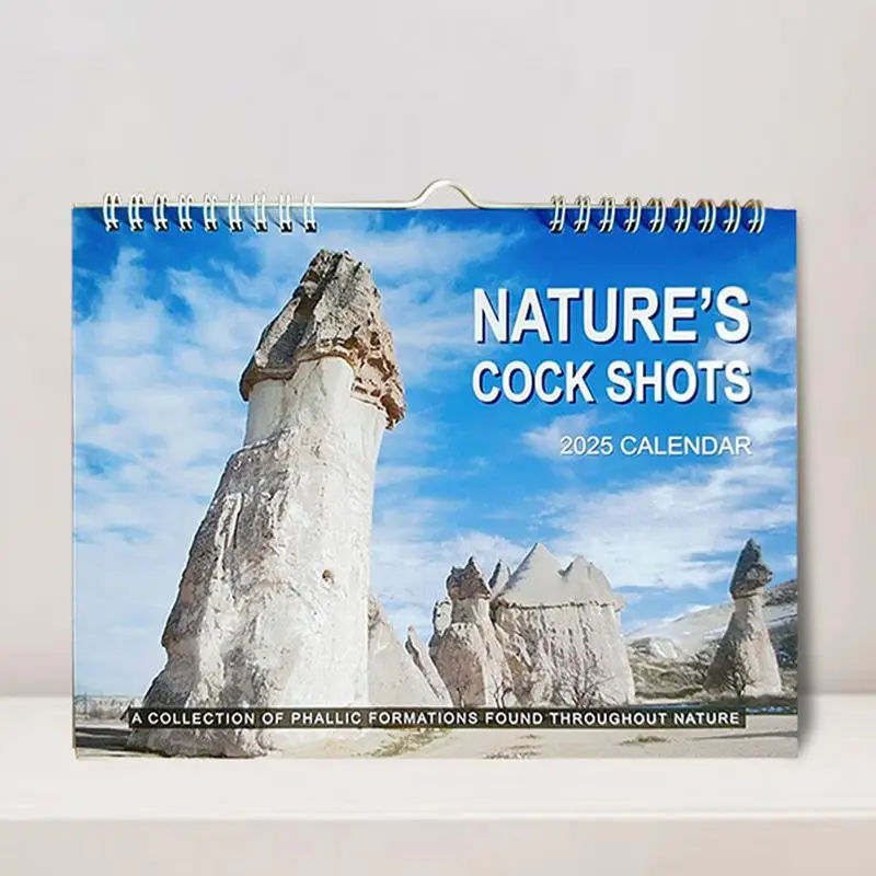Nature dicks Calendar Monthly Writing Planner Monthly Planning Wall Calendar Writing Planner With Space Prank