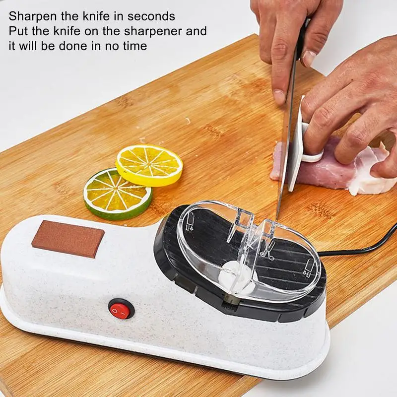 

Cutter Sharpener Knife Sharpener Professional USB Electric Knife Sharpener Adjustable For Kitchen Knives Tool Knife Scissor