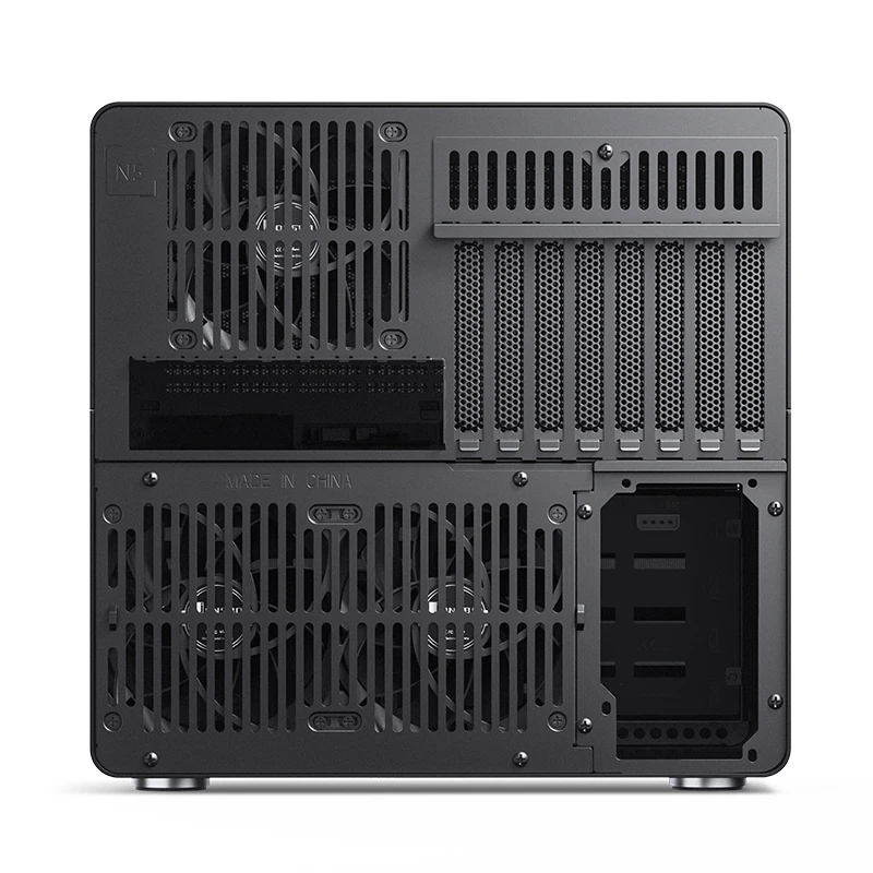 JONSBO N5 NAS EATX Case Support ITX/M-ATX/ATX/E-ATX Motherboards 12 Hard Disk Space With Fan 240 Water Cooling Desktop Chassis