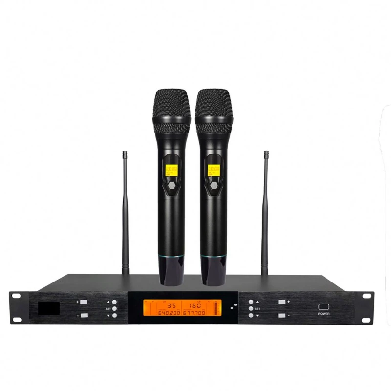 Audio Stereo Microfonos A Doppio Canale Portatiles