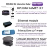 SLAMTEC RPLIDAR A2M12 lidar Large Screen Interactive groud Wall Projection Mouse Interactive Driver system 5