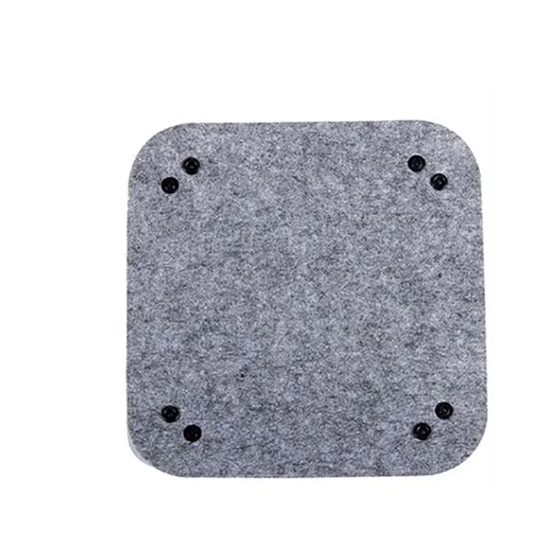 9 Kinds Colors Fabric Felt Folding Square Dice Tray Portable Quadrilateral Dice Box Board Games Storage 25*25cm