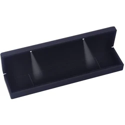 Elegant LED Light Jewelry Necklace & Bracelet Gift Display Box (B - Black)