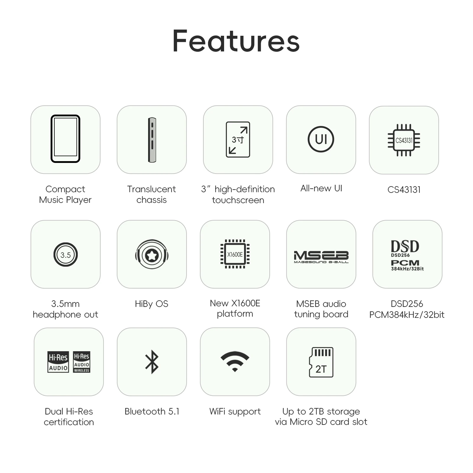 HiBy R1 Features Overview
