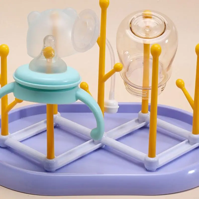 Baby Milk Bottle Drying Rack Bottle Drying Holder Feeding Care Products 425F