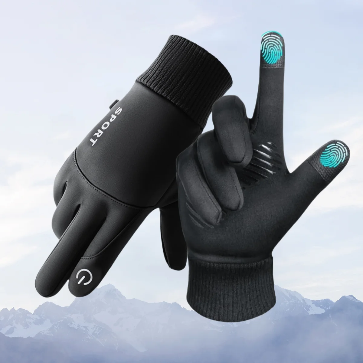Cycling gloves Warm gloves Waterproof gloves Running gloves Winter Gloves Waterproof Thermal Sport Glove for Men Women for Running Cycling Driving Hiking Ski Touch Screen