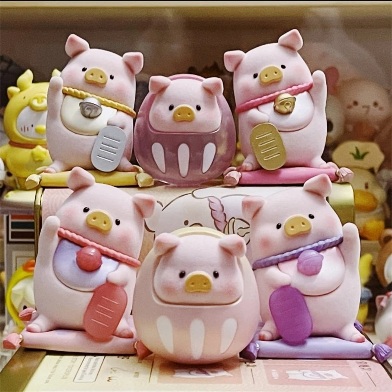 LuLu the Piggy Lucky Cat ＆ Daruma LULU Pig 52TOYS Action Figure