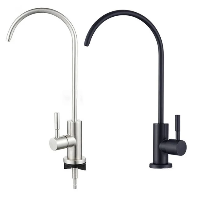 G1/2 Schwanenhals Wasserfilter Wasserhahn Küche Trinken Einzigen Kühlung Wasser Filter Direkt Hardware Zubehör