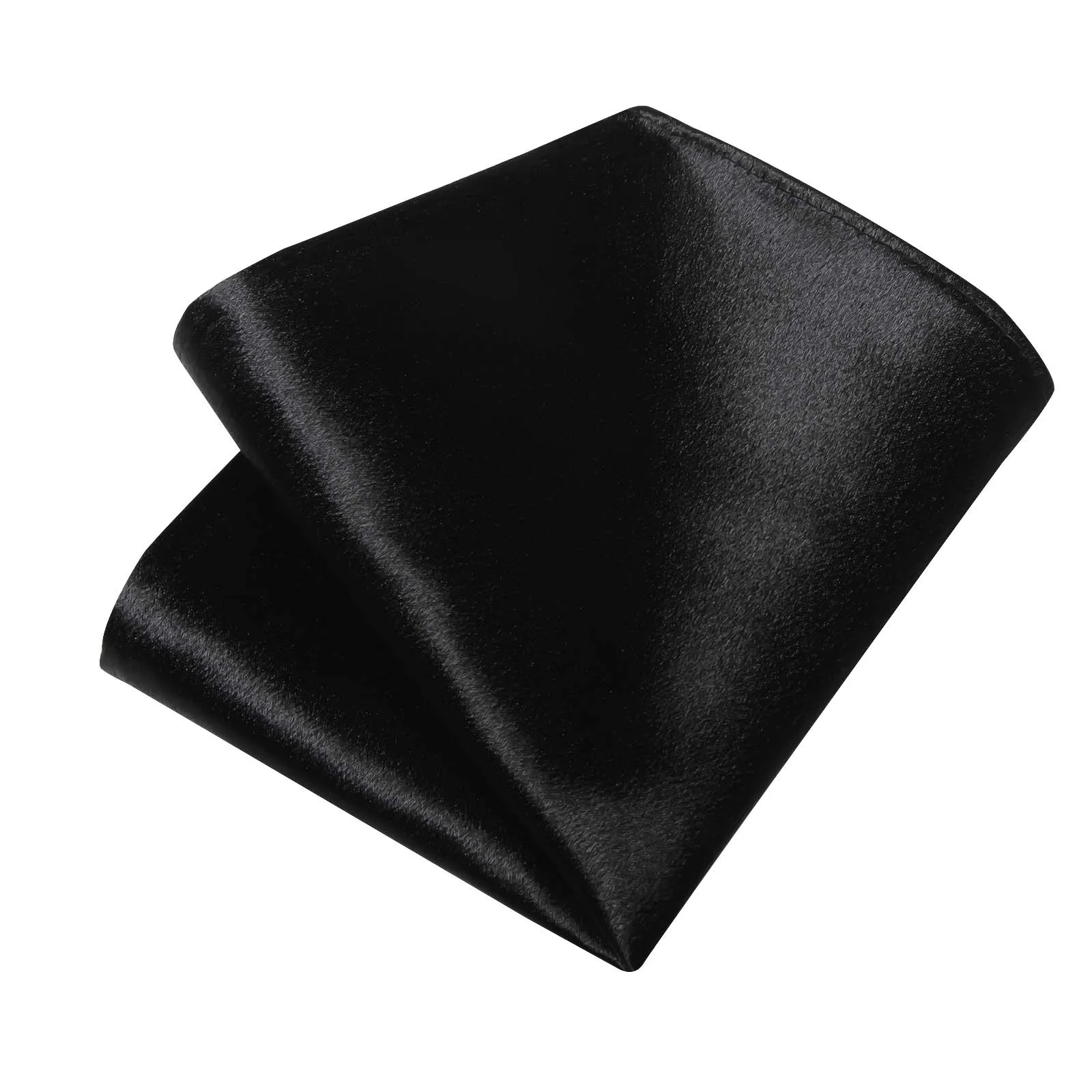 Solide Satin-Krawatten für Herren, Schwarz, Königsgrün, Gelb, 8 cm breite Krawatte mit luxuriöser Kunststoffschnalle, elegantes Hochzeits- und Abschlussball-Accessoire für Herren – Detail 12