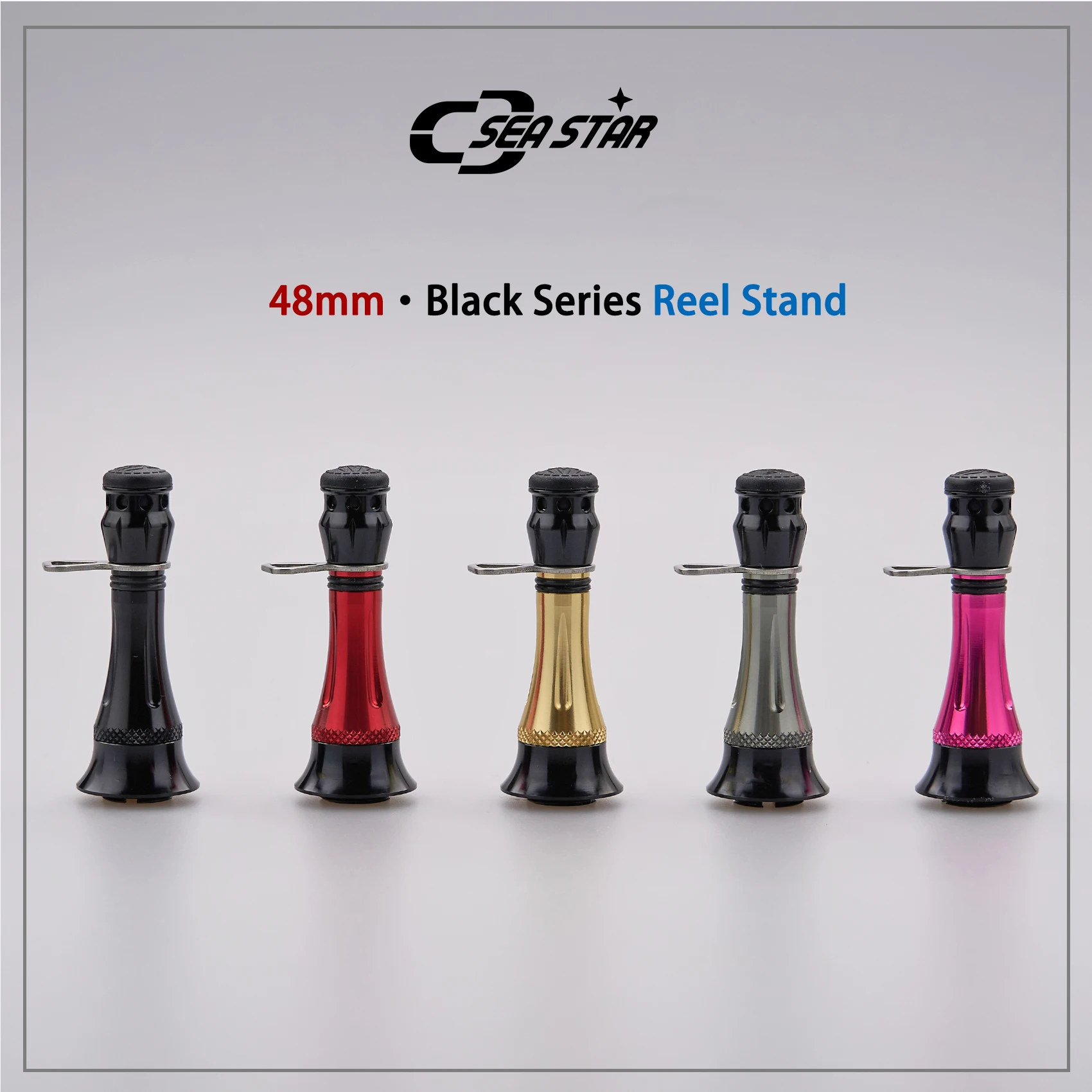 48mm Fishing Reel Stand for Shimano Twinpower Vanquish Daiwa EMERALDAS AIRITY 1000-5000 Spinning Reel
