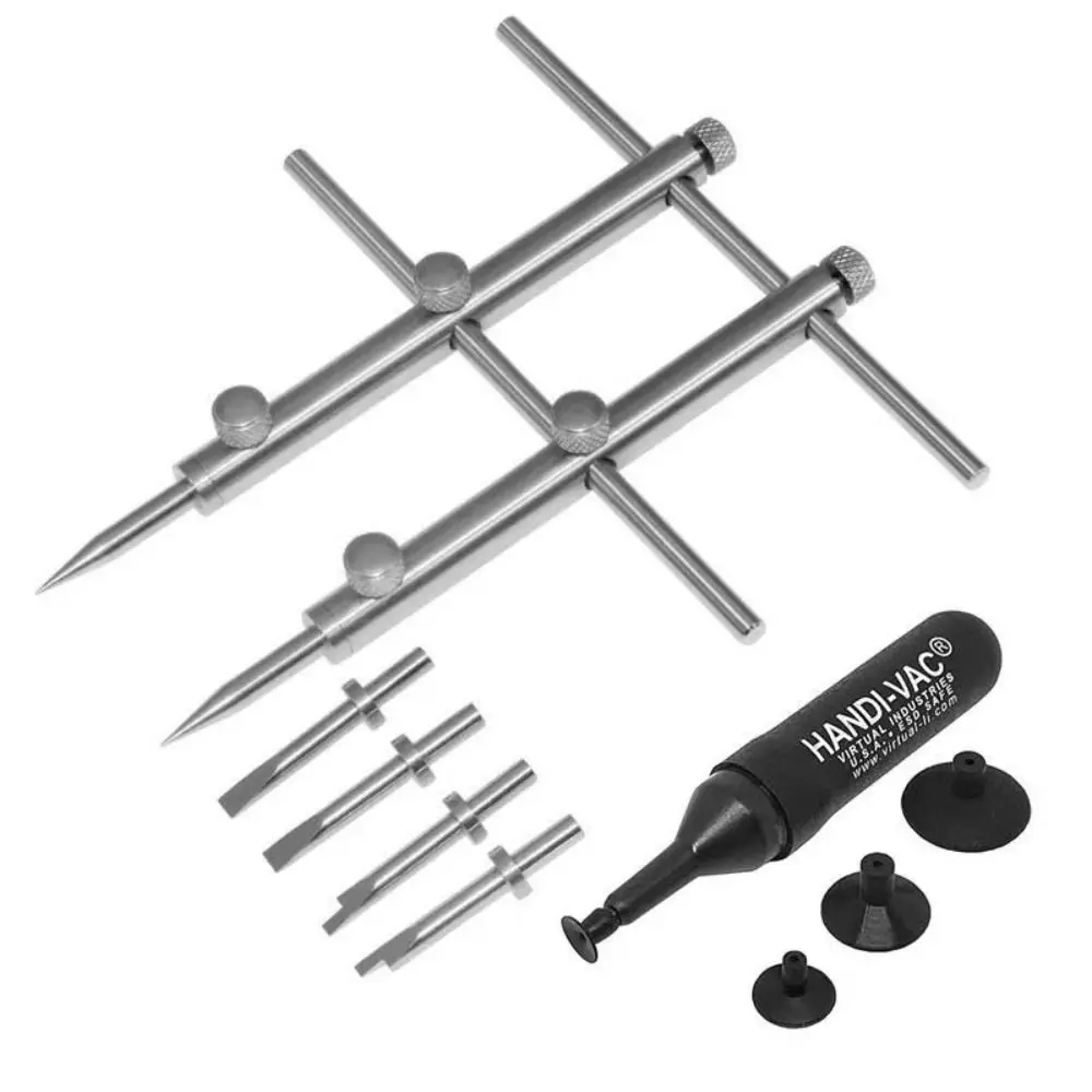 Camera Lens Opening Repair Tool Kit with Adjustable Tips and Precision Wrenches