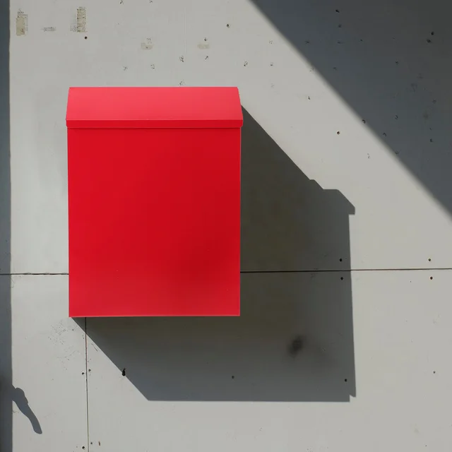 Postafiók Dekoratív Posta Vintage Otthoni Privát Konténer Levél Kültéri Háztartási Fal Lógása - Image 6