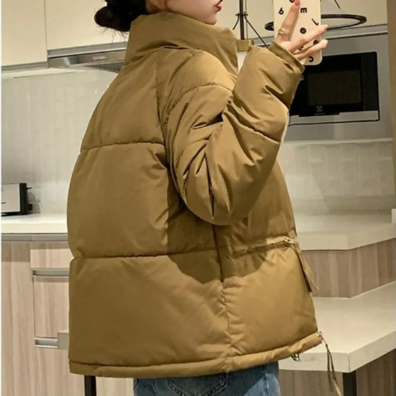 2023 New Women Down Cotton Coat Winter Bread Jacket Female Short Parkas Thick Loose Outwear Given To Philandering Overcoat