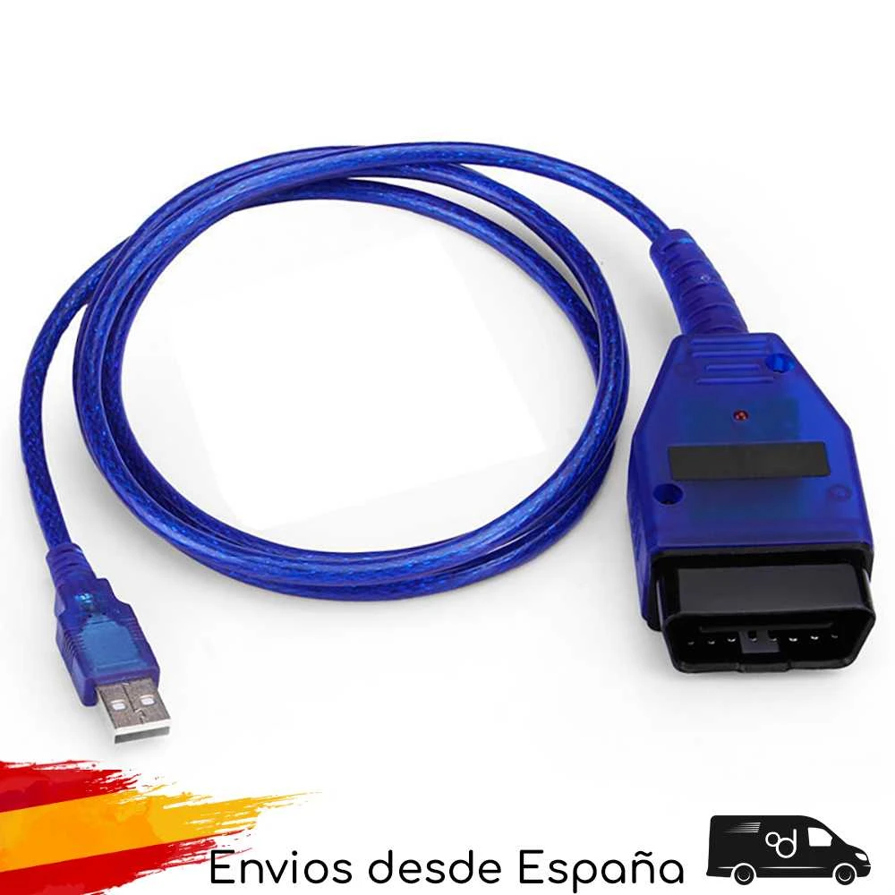 Cable USB Diagnóstico Azul Análisis Escaneo Diagnosis para Ver Escanear Códigos Motor Coches Hasta 2004|Conectores y cables de diagnóstico de coche| - AliExpress