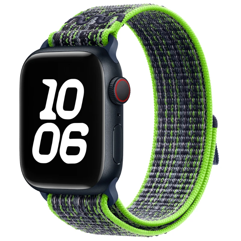 Stylish Stripe Nylon Loop Strap