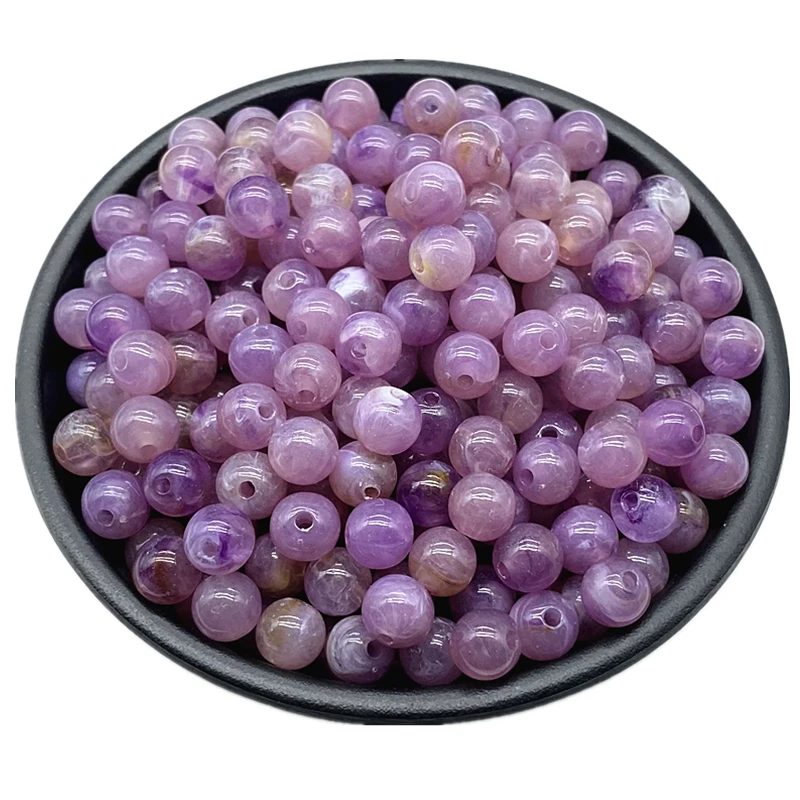 Colorful Acrylic Round Beads for Jewelry Making and DIY Accessories