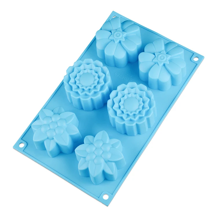 Verschiedene Blumenform für die Seifenherstellung, Rosenkuchen, Backzubehör, handgefertigte Lotion, Bars, Wachsschmelzen, Süßigkeiten-Werkzeuge, Küchenzubehör – Detail 9
