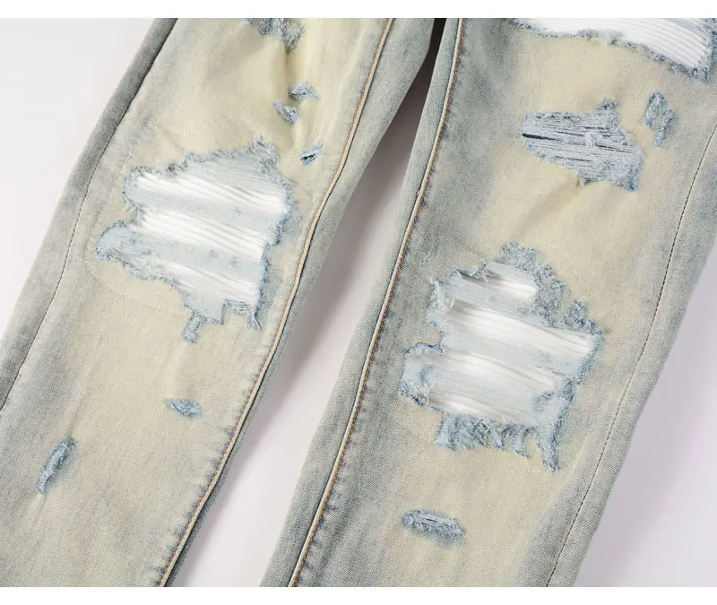 PlatiNum Light Blue Men's Jeans Style 11