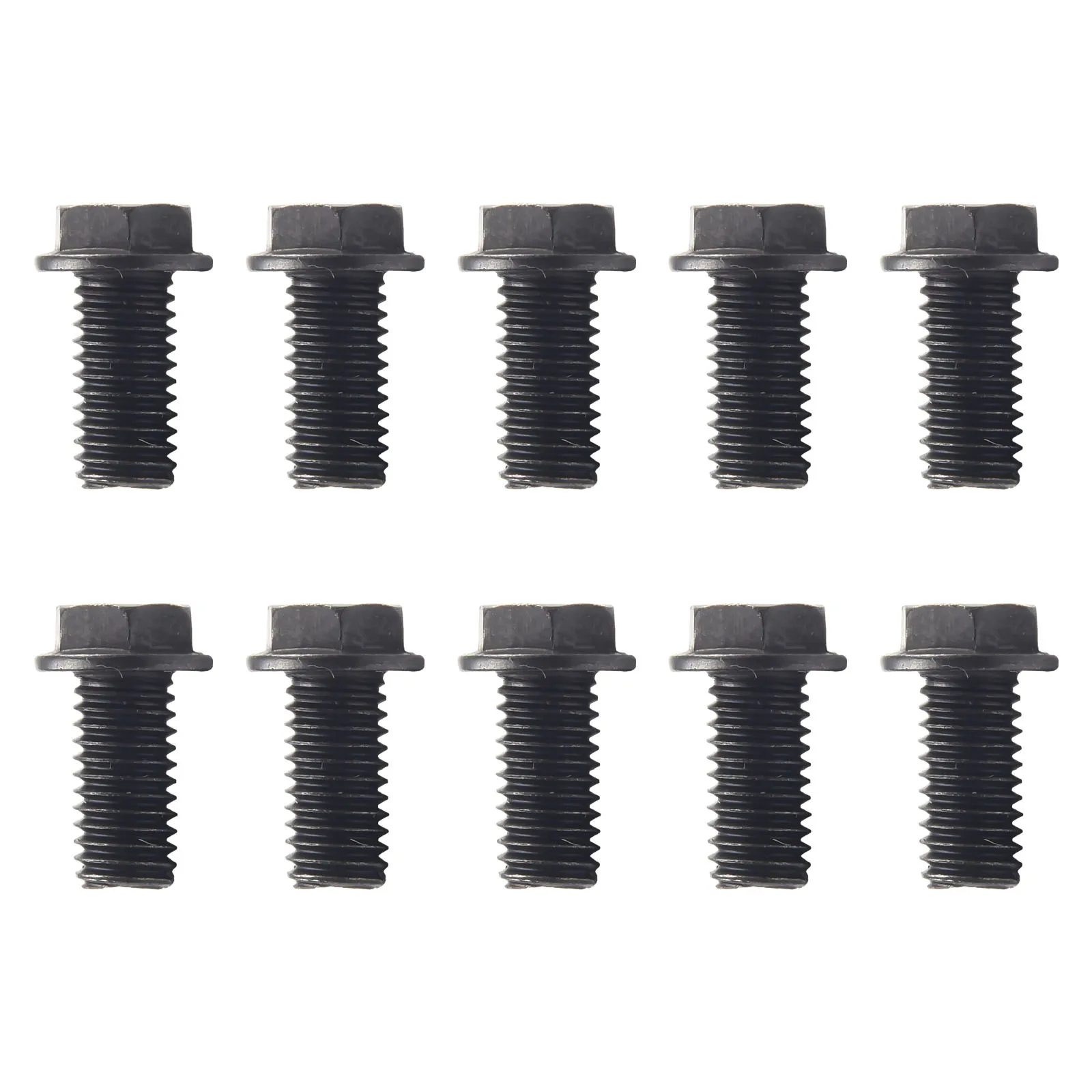 Saw Blade Screw M8 M7 M6 Left Hand Thread Hex Flange for Cutting Machine 10pcs