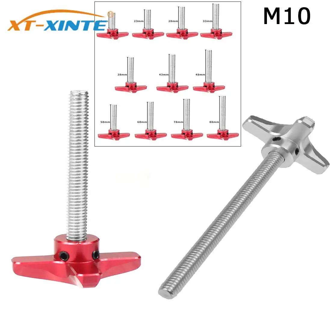 M5 M6 M8 M10 Filettatura Vite A Testa Zigrinata Lega Di Alluminio Prugna Maniglia Manuale Vite Manopola Di Serraggio Viti Di Serraggio Per Dslr Fotoca