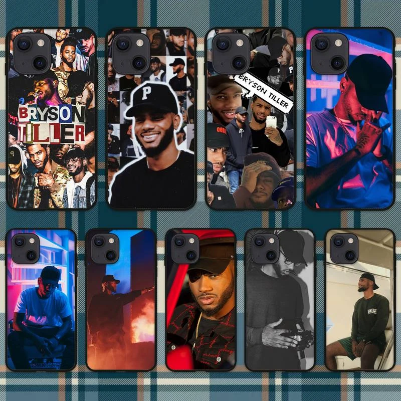 ZORORONG Bryson Tiller Phone Case For iPhone 11 12 Mini 13 Pro XS Max X 8 7 6s Plus 5 SE XR Shell apple iphone 12 mini  case