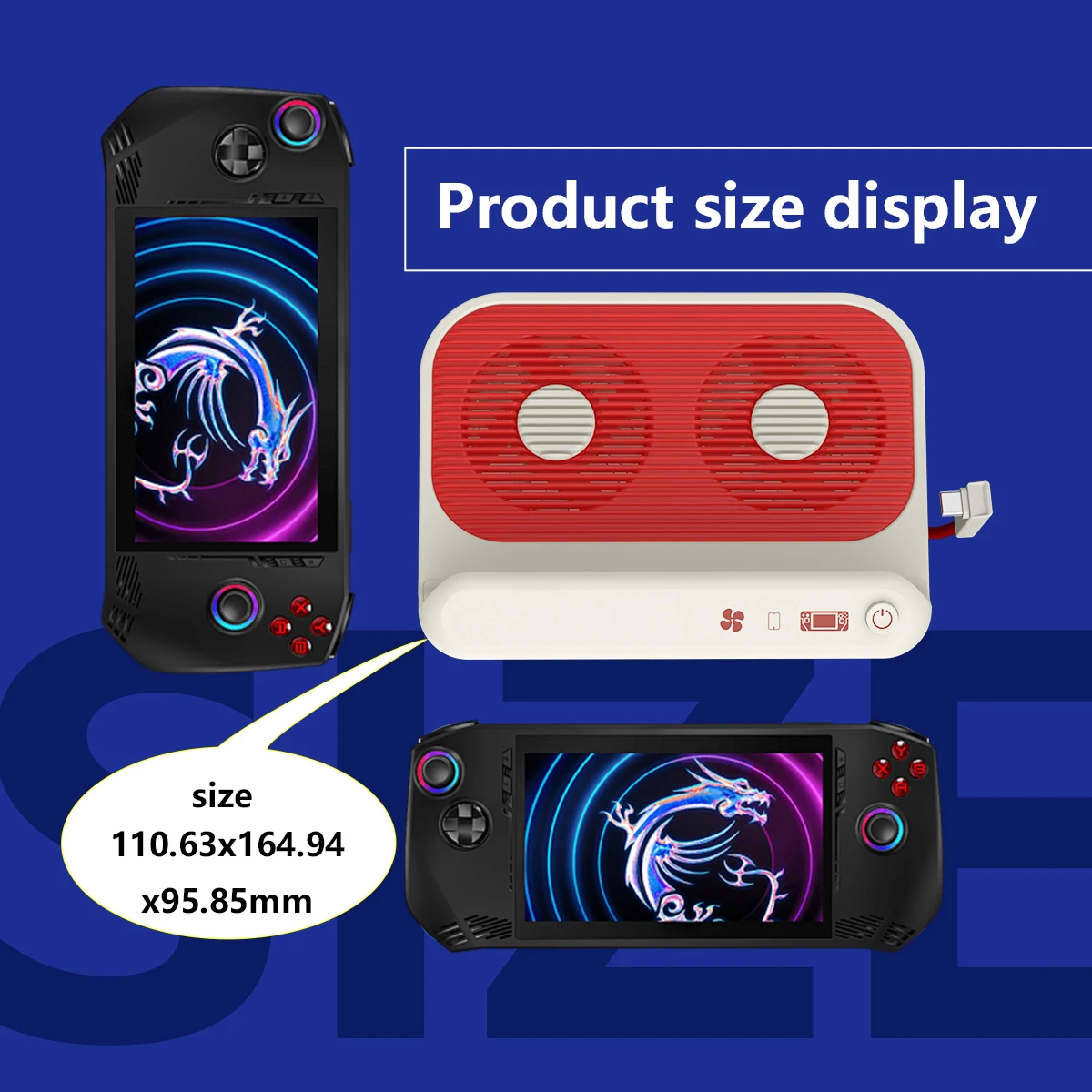 Gopala TV Docking Station Switch 8 in 1 Docking Station 4K HDTV PD100W RJ45 Replacement Official Switch Dock