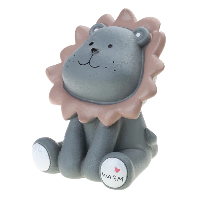 Cartoon Lion Piggy Banks for Kids Birthday Gift Coin Saving Box Money Storage 4