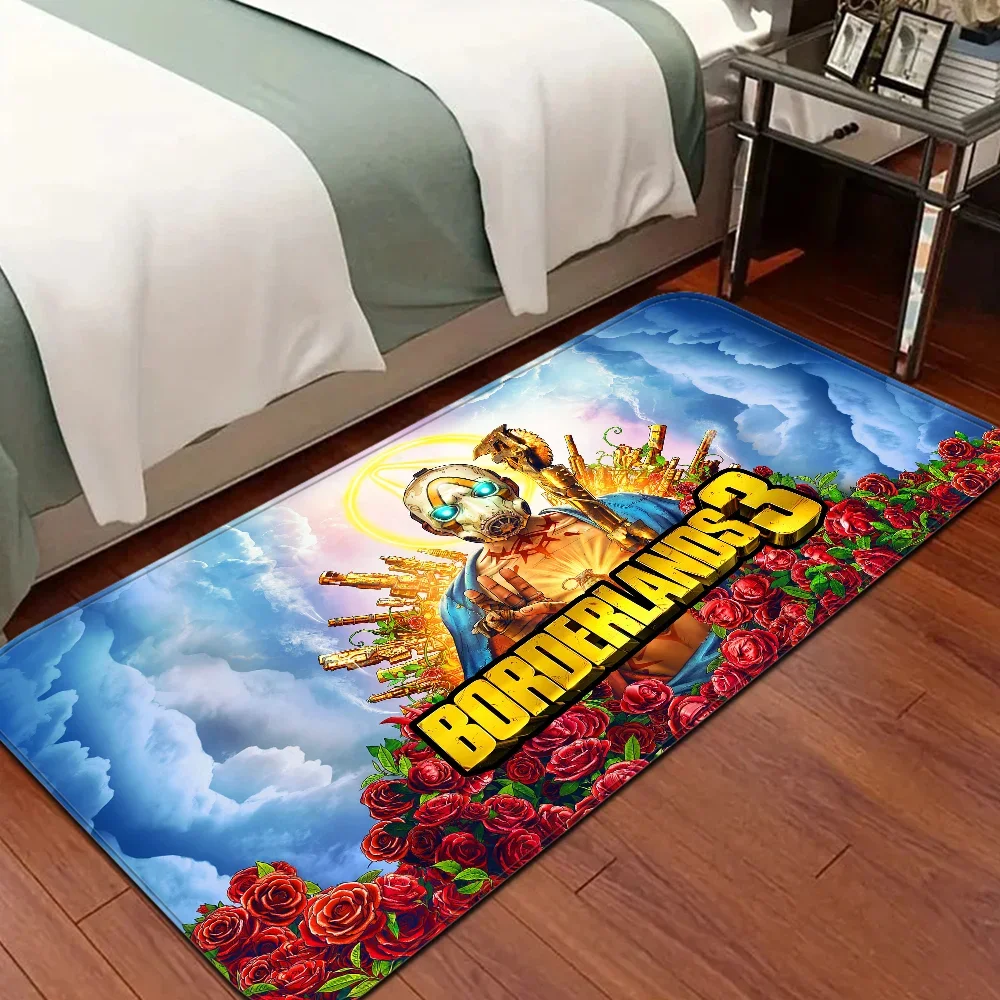 Game B-borderlands-s 3 Entrance Door Mat Washable Non-Slip Living Room Sofa Chairs Area Mat Kitchen Welcome Doormat 2