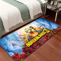 Game B-borderlands-s 3 Entrance Door Mat Washable Non-Slip Living Room Sofa Chairs Area Mat Kitchen Welcome Doormat 2