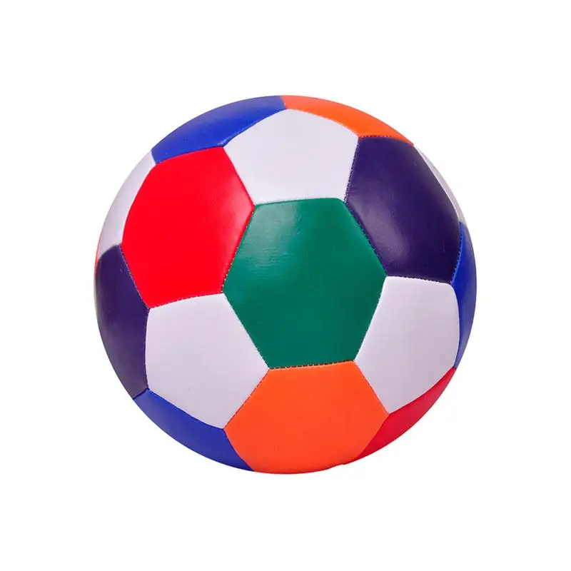 Soft Indoor Soccer Ball Little Soccer Balls Stuffed Soccerball Mini Soft Football Kids Sports Balls Indoor Football For Birthday