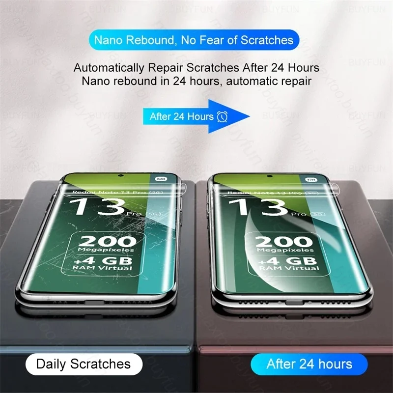 4-in-1 Hydrogel Film Screen Protector and Case