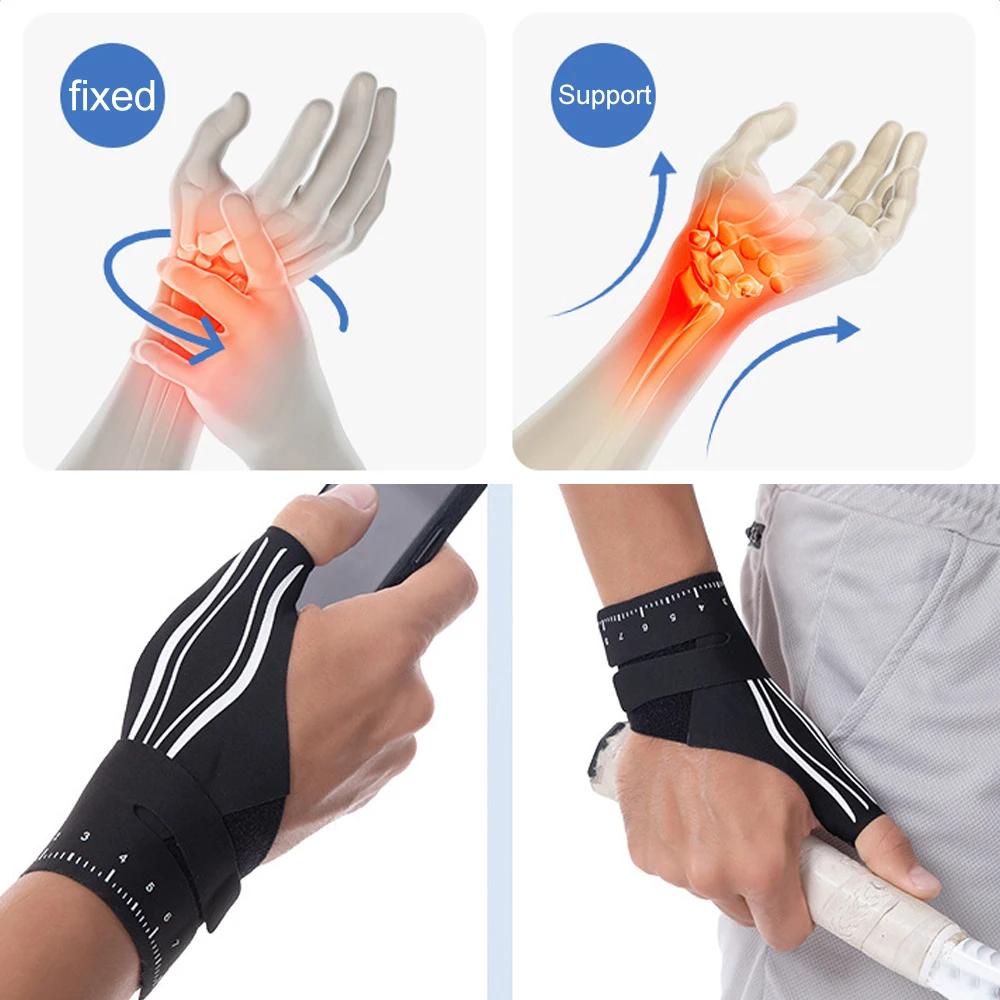 1 Stück ultradünne Handgelenk-Daumenbandage, Daumen-Spica-Schiene, Trigger-Daumenstabilisator für Männer und Frauen, Sehnenentzündung, Verstauchung, Arthritis – Detail 11
