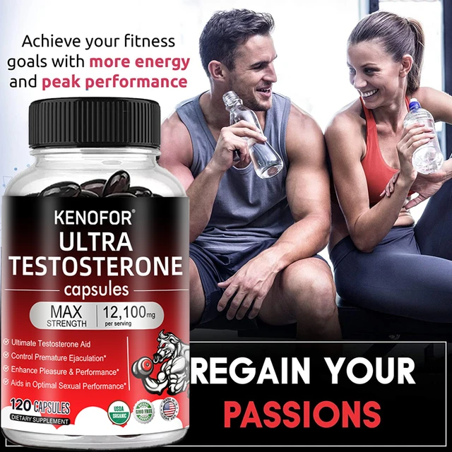 6136-69417b.jpg Male Strength Supplement - 12100mg Per Serving, Supports Energy, Endurance and Strength, Relieves Fatigue, Increases Muscle Mass
