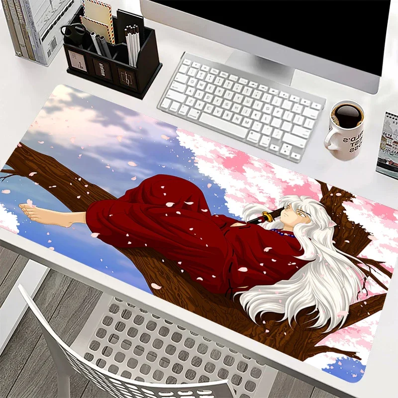 

Japanese Anime Inuyasha 1000x500 900x400 Large Mousepad Personalized niche Mouse Pad Anti Slip And Waterproof Table Mat Pad