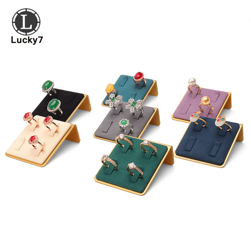 Metal Ring Holder Ring Jewelry Display Stand Prop Jewelry Display