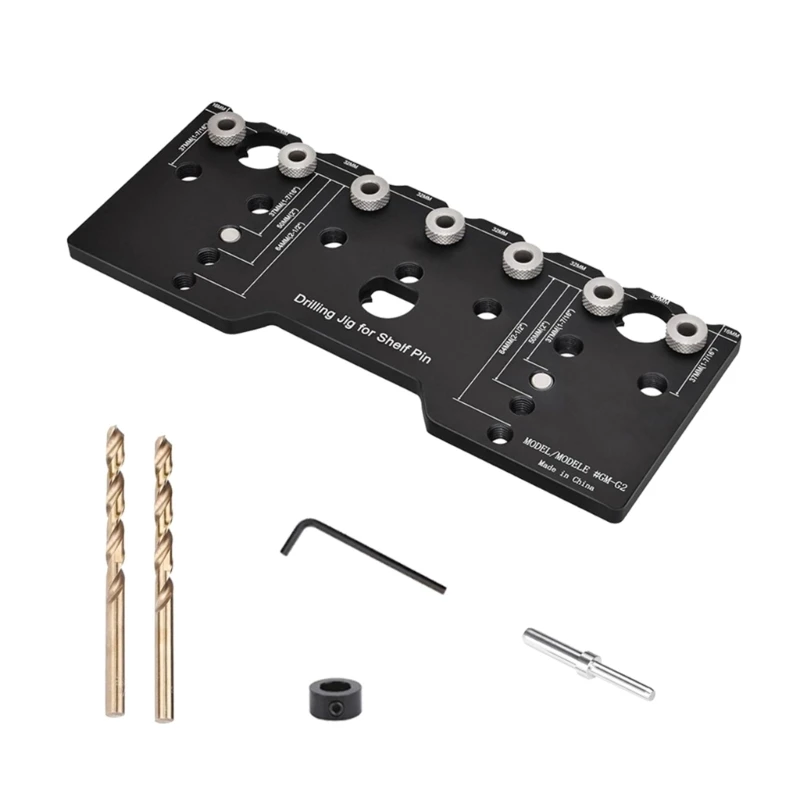 

Aluminum Alloy Cabinet Hinge Jig Cabinet Hardware Jig for Mounting Hinges