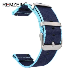 Rainbow Nylon Watch Strap - Quick Release, 20mm/22mm for 22mm (3)