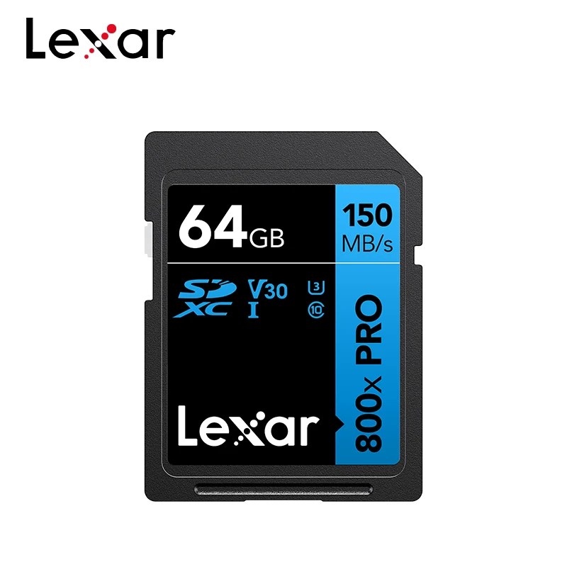 Original Lexar High-Performance 800x PRO SD Card 32GB 64GB 128GB