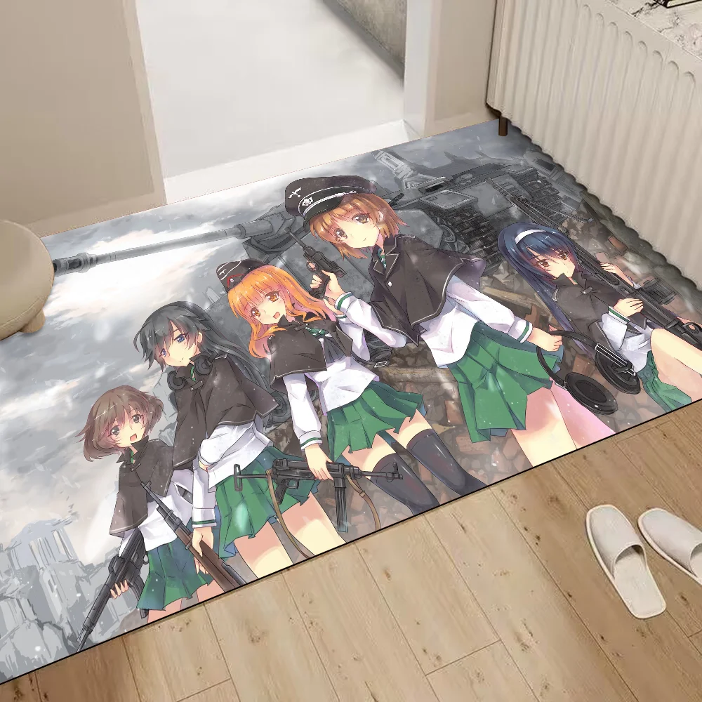 GIRLS Und PANZER Bath Mat Nordic Style Home Doormat Bathroom-Toilet Mats Bedroom Welcome Doormat 5