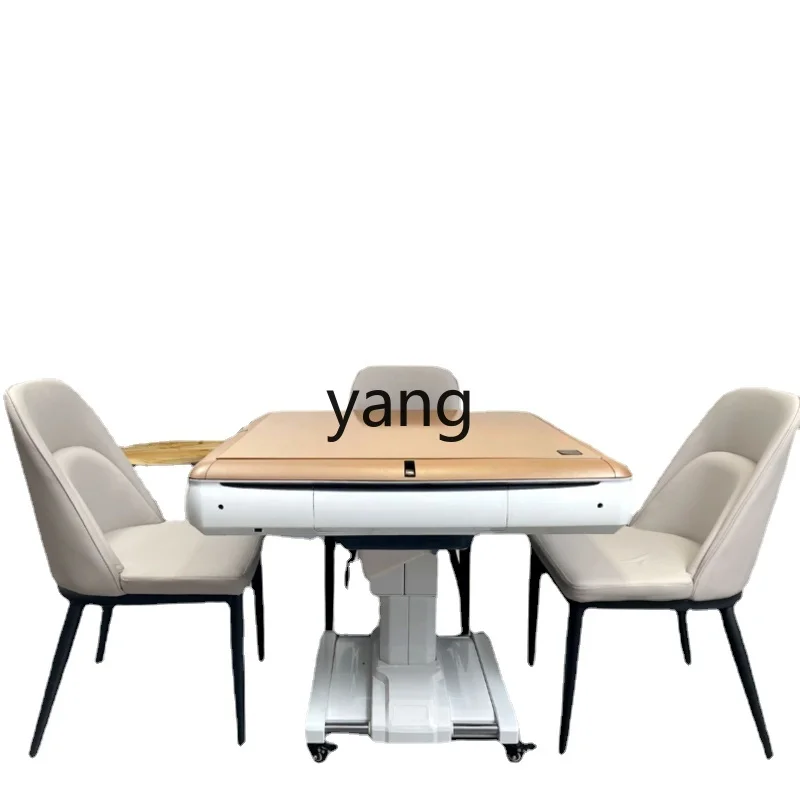 

CX Household Mahjong Table Automatic Folding Roller Coaster Dining Table Dual-Use Low Noise Mute Machine