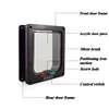 Acrylic Controllable Cat Door Cats Hole Dog Hole Doorway Pet Supplies Accessories Suitable for Wooden Doors and Glass Doors 4