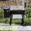 Z GRILLS Wood Pellet Grill Smoker with PID 2.0 Controller, 700 Cooking Area, Meat Probes, Rain Cover for Outdoor BBQ, 7002C 3